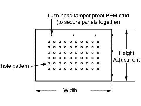 Adjustable Extension panel