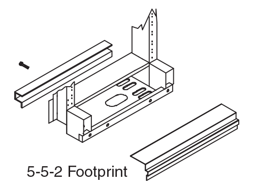 552 Network Bay footprint