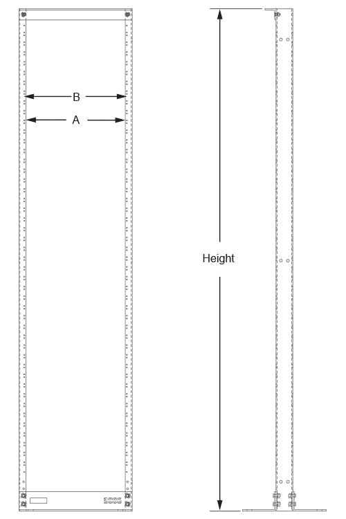 Newton Formed Steel Rack