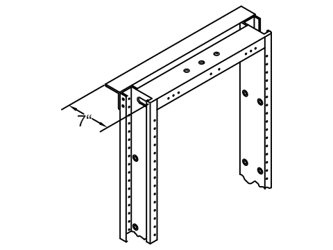 Top Angle Open Duct SUFER