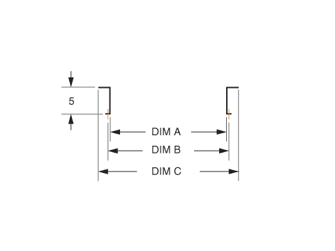 Network Bay upright profile